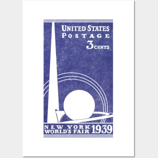 1939 World’s Fair postage Posters and Art